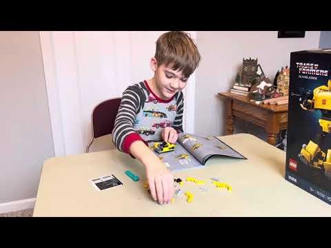Emmet’s corner 10338 bumblebee transformer review bag 1