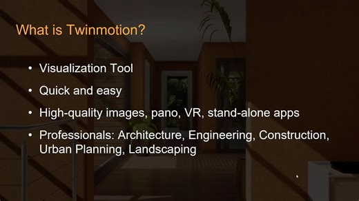 如何将模型导入Twinmotion里