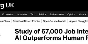 'AI beats human recruiters' study left out one detail