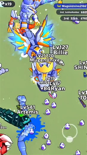 Snake Clash VIP Gameplay 18 #games #viralshorts #viralgaming