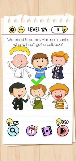 How to Beat Brain Test Level 124 Walkthrough