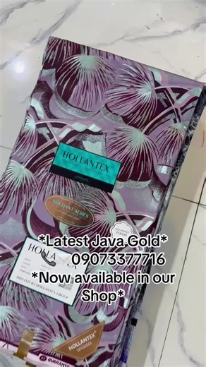 *Latest Java Gold* 📞✉️🛍09073377716 *Now available in our Shop*