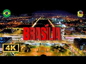 Explore the REAL Brasília in 4K HIGH DEFINITION Brasília city tour 4k - Travel film - travel Brazil