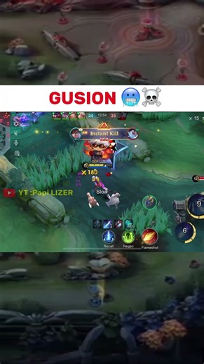 #mobilelegends #gusion #shorts
