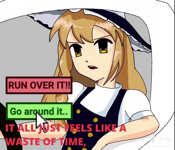 Funny Moments from Touhou Project Featuring Marisa Kirisame