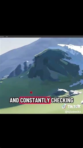 Painterly Background Creation Process