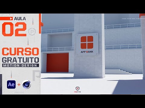 Curso Gratuito Cinema 4D e After Effects Completo - Motion Design 3D | Aula 02