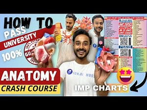 pass in university 100% guarantee | complete anatomy & biochemistry in 30 days crash course live