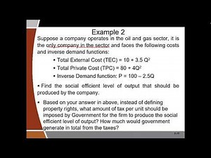 Externalities at the Market Place( A practical Example)