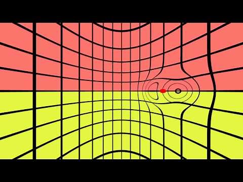 Alcubierre Drive Space Time Warping Visual Simulation