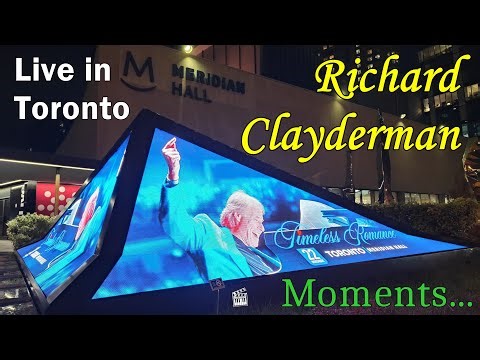 Richard Clayderman MOMENTS of "Timeless Romance" Live Toronto 2024