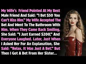 My Wife's Friend Pointed At My Best Male Friend And Said: “I Bet $50 You Can't Kiss Him...