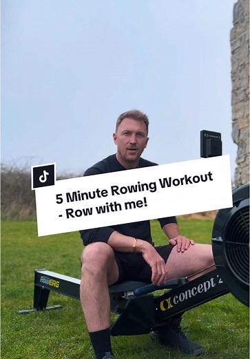 Row along with me for this 5 minute Workout! It’s a simple pyramid & might be just what you need today. Try to push through the feet to put a little more force into the stroke when you want to take the stroke rate up. Keep the knees down a fraction longer to create more time on the recovery when you want the stroke rate to be lower. Enjoy & let me know how you get on! #rowingtips #training #rowing #rowerg #rowerg #endurance #fullbodyworkout #concept2 #rowingtiktok #rowingmachine #workout #workou