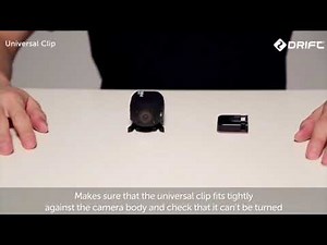 Learn How To Mount The Action Camera And Rotate The Lens