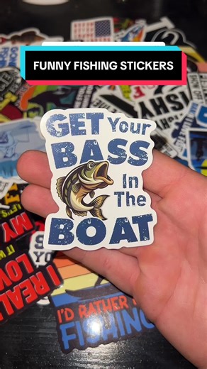 73 Funny Fishing Stickers for Every Angler