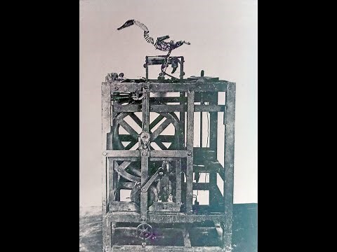 Robot Duck - Shitting and Digesting Bird (Automaton)