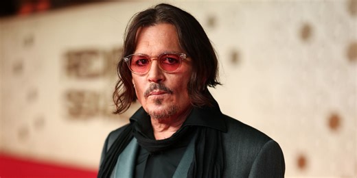 Johnny Depp Looks Completely Unrecognizable With Wispy Gray Hair Transformation