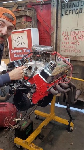 How to make you engine idle after a large cam install. #chevy #bbc #454 #v8 #chevrolet #carburetor #sexyman | Wynnie Pop Speed