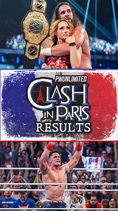 WWE Clash In Paris 2025 Full Show Results | Pro Wrestling Unlimited