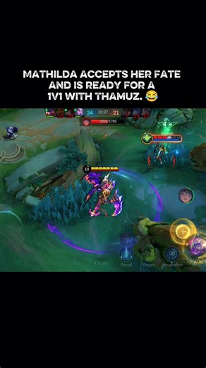 Poor Mathilda Scared Of Franco 😂#mlbb #memes #gaming #thamuz #comedy #viralshorts #tiktok