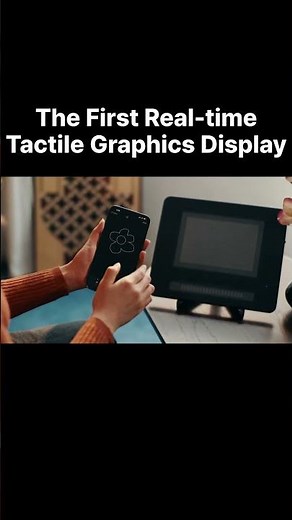 Dot Pad, The First Real time Tactile Graphics Display