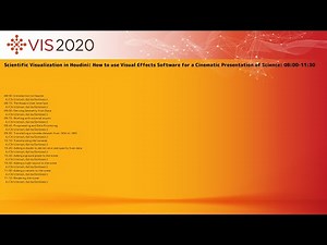 VIS 2020: Scientific Visualization in Houdini: How to use Visual Effects Software for a Cinematic P