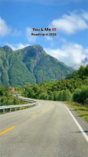 Buckle up, Norway! 🚗✨ After 4 years of calling this place home, we still can’t get enough of the open roads, winding fjords, mountain passes, and endless scenic stops. Playlists on repeat, and views that never get old. Norway truly is one of the best countries in the world for road trips—and yes, we’re doing it all over again this year. Slow travel, big views, and memories we’ll keep chasing. Save this for your Norway road trip 📍 Where should we drive next? 👀⬇️ #NorwayRoadTrip #RoadTripNorway
