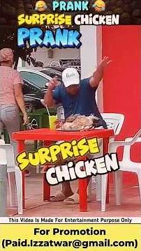 Prank: Surprise chicken #prank #comedyvideo #pranks #funny