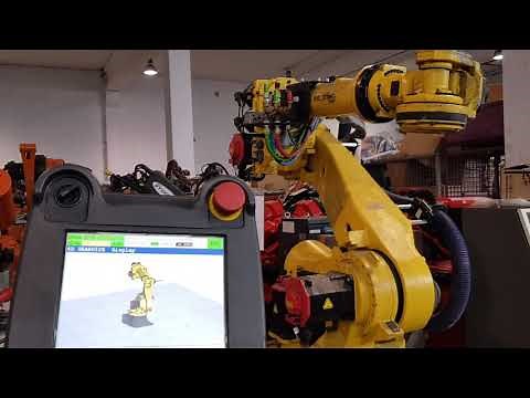 FANUC robot R2000ic with R-30ib controller - 3D simulation