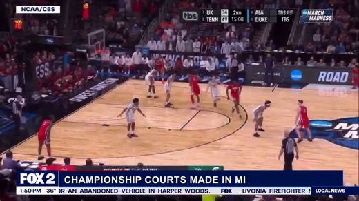 Championship courts made in Michigan