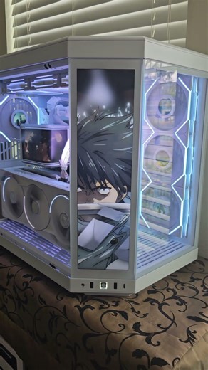 Ryzen 9 9800X3D + RTX 5090 🚀 Rog Ryuo IV SCL 360 Showcase Build #pcbuild #shorts #5090 #gamingpc