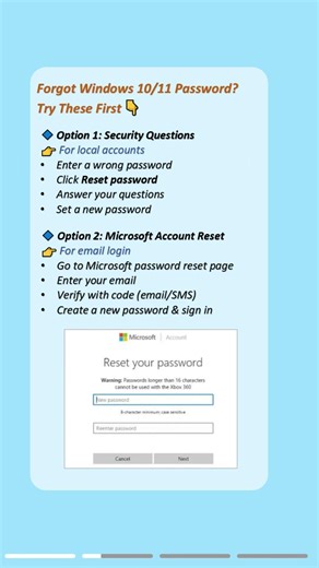 Forgot Your Windows 10/11 Password? Try This!