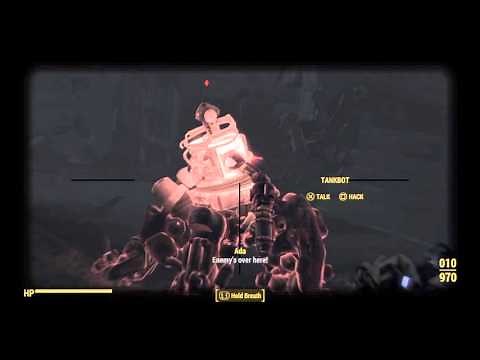 FALLOUT 4 Extremely Easy way to kill ANY robot