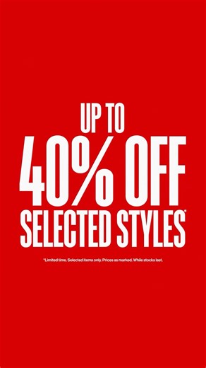 JD Sports Australia on Instagram: "🚨 SALE NOW ON 🚨SHOP UP TO 40% OFF* END OF YEAR SALE 🛒 Online & In-Store NOW. *Limited time. Selected items only. #JD #JDSports #Sale"