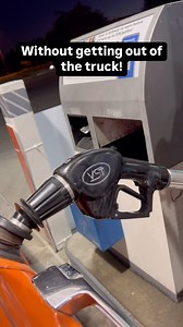 Lazy people unite! Try doing this in your 2025 Chevy Silverado! Getting gas is a breeze #classiccar #chevy #gas #oldschool #vintage | driveway_finds