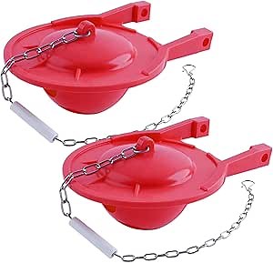 Hibbent 2 Pack Large 3-Inch Toilet Flapper Replacement Compatible with TOTO flapper Model G-Max, THU138S, THU175S and THU331S- Oversized Sealing and Easy to Install