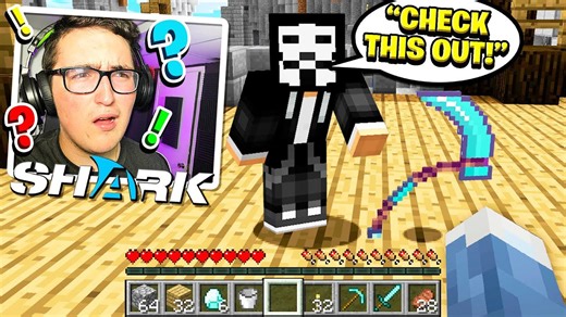 A Hacker Gave Me Custom Items in Minecraft