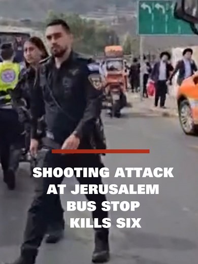 Deadly Shooting at Jerusalem Bus Stop: Six Killed