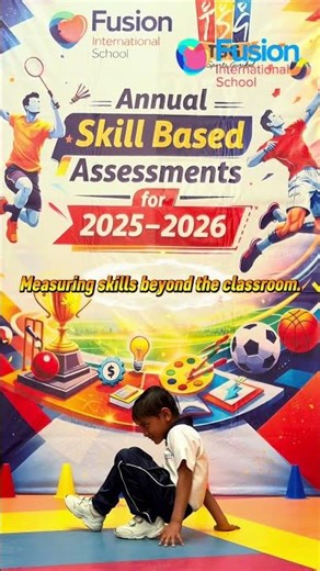 📊✨ Nurturing Growth Through Assessment at Fusion International School! ✨📊