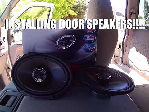 How To Remove Door Panels On EXT Cab F250/F350!