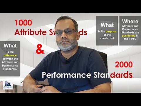 IPPF: Attribute & Performance Standards - An Overview