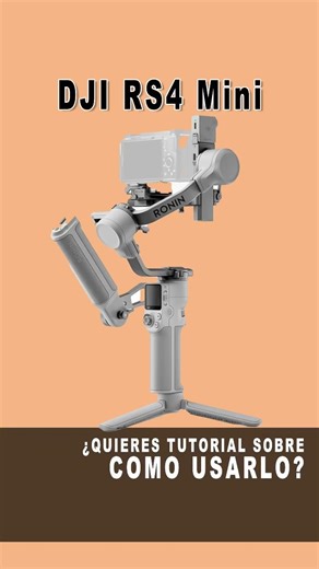 ¿Quieres TUTORIAL sobre el funcionamiento del RS4 Mini?