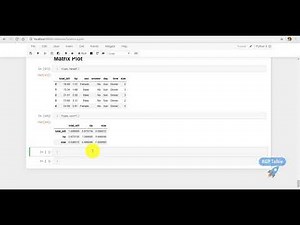 35 Machine Learning in Hindi- Seaborn Heatmap and Matrix plot | KGP Talkie