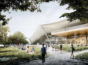 Mountain View planning office releases latest renders of Google's tent-like campus expansion