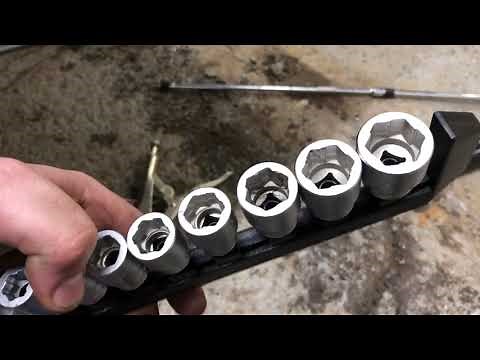 Removing Super Duty spare tire lock if your key is lost