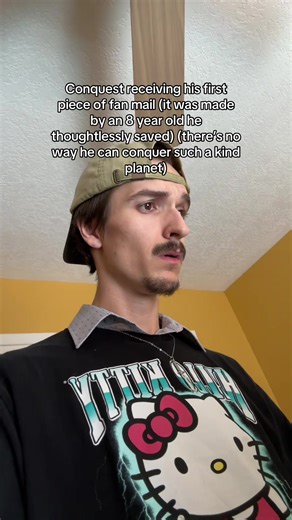 Featuring a drawing my little cousin made me that I look at every day. #invincible #conquest #humanity