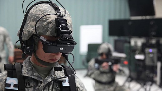 Virtual Reality for the military, training and combat simulations - 2023