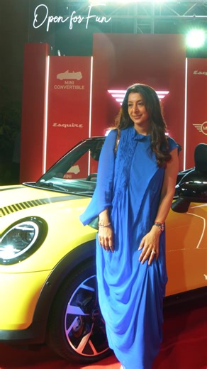 Designed with intent. Delivered with style. Pooja Choudary - Dealer Principal, Infinity Cars, talks about how the MINI Convertible launch in collaboration with @esquireindia captured the essence of the brand — from the smallest detail to the biggest moments. That’s Open for Fun, done right. #MINI #MINIIndia #MINICooper #MINIConvertible #OpenForFun #Luxury #Automobile #Carlaunch #CelebrityEvent | MINI