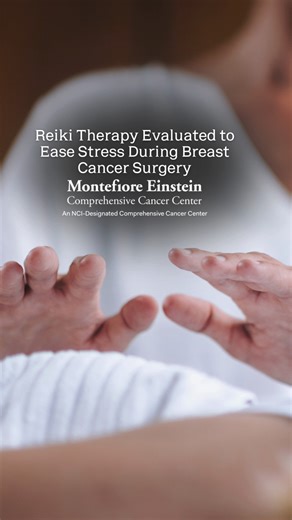 Breast Cancer Awareness Month Spotlight: Reiki Therapy for Surgical Stress. Sheldon M. Feldman, MD, Chief, Division of Breast Surgery & Breast Surgical Oncology, Director, Montefiore Einstein Comprehensive Cancer Center’s Breast Cancer Services, is studying Reiki therapy for its potential to reduce patient stress before & during breast cancer surgery. Read the full article in the link below in the comments. #BreastCancerAwareness #ReikiTherapy #BreastCancerResearch #MontefioreEinstein #Montefior