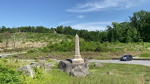 I rarely miss the opportunity to post my snake sightings at Devil’s Den, Gettysburg! This was last week… and I saw another near the actual Devil’s Den cave a few days before, which I’ll post in the comments. There are 17 species of snakes around Gettysburg but 95% that I have seen over the years are black snakes such as the Northern Black Racer. I have seen multiple snakes on the south end of the field more than 10 feet long over the years. | Garry Adelman's Civil War Page